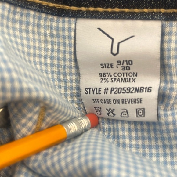 Vigoss Studio The Seattle Jeans, Women, Size 9/10, Dark Blue wash, Flare - Picture 12 of 12